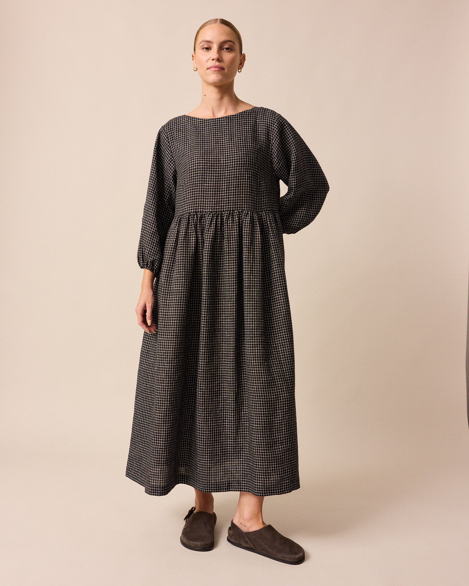 ワンピース Nigel Cabourn LINEN STRIPE DRESS 楽天市場】ナイジェル・ケーボン ウーマン FRENCH FARMER DRESS