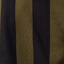 Olive & Black Stripe