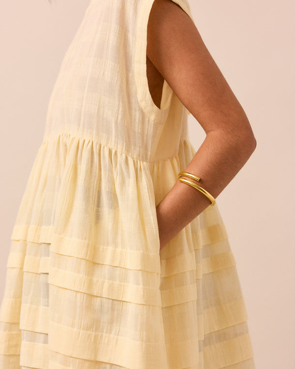 Ella Butter Cotton Gauze Dress