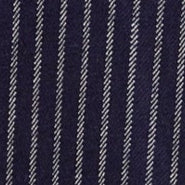 Navy Pinstripe