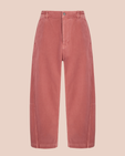 tori clay pink denim jeans front