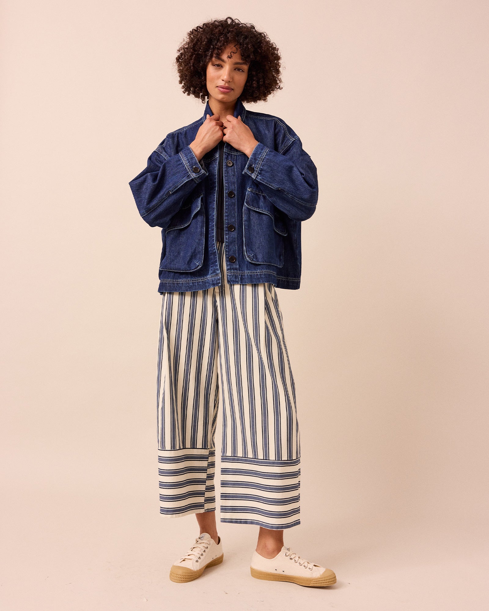 Kitty Dark Wash Denim Jacket – Beyond Nine