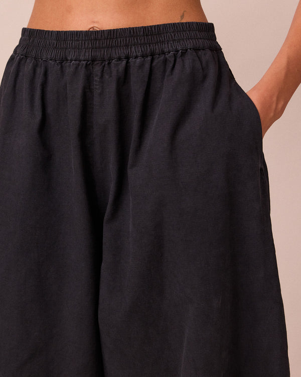 Daisy Black Ripstop Trousers