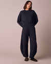 Eden Jersey Jumper & Helina Jersey Trousers - Washed Black