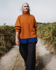 Ruth Pumpkin Spice Cotton Jumper