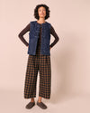 Bonnie Chestnut Check Denim Jeans