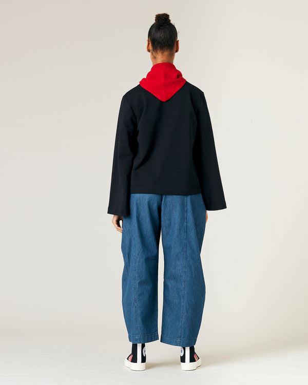 Knitted Neckerchief - Ruby