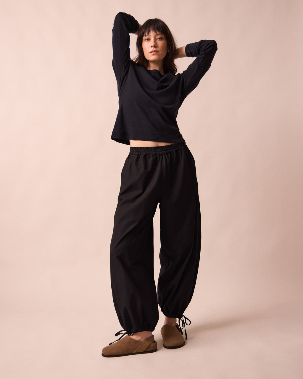 Codi Textured Cotton Trousers