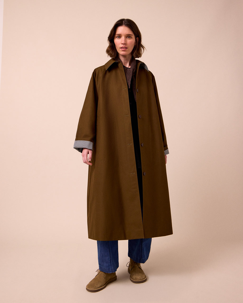Collette Hazel Coated Cotton Coat