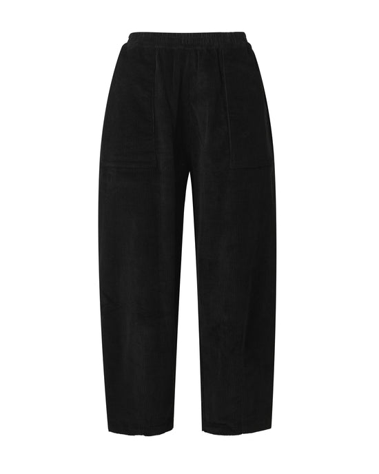 black cord huxley trousers