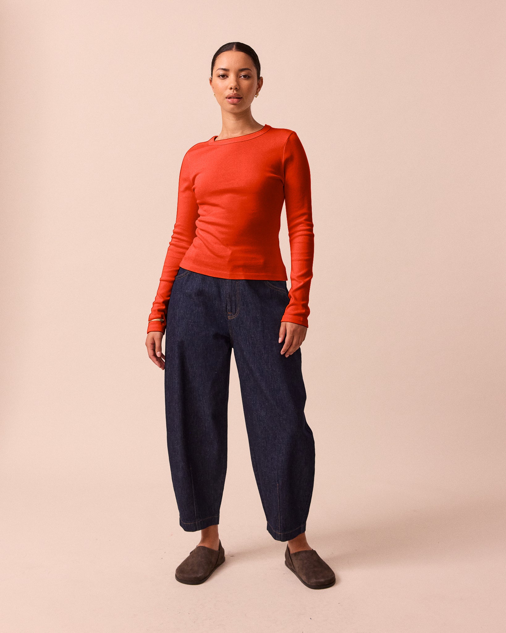 Lila Persimmon Jersey Top – Beyond Nine