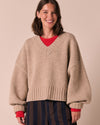 Phoebe Pebble Knitted Jumper