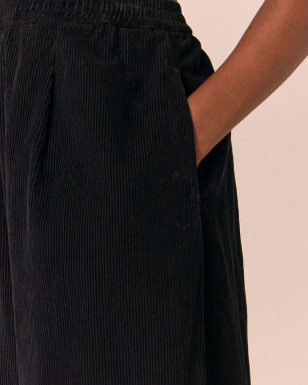 Daisy Black Cord Trousers