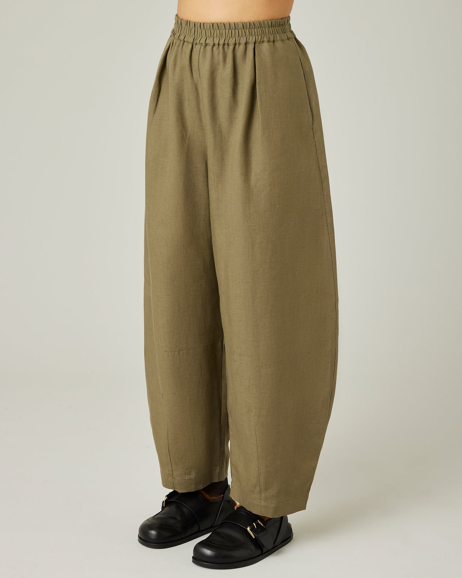 Daisy Khaki Linen Trousers – Beyond Nine