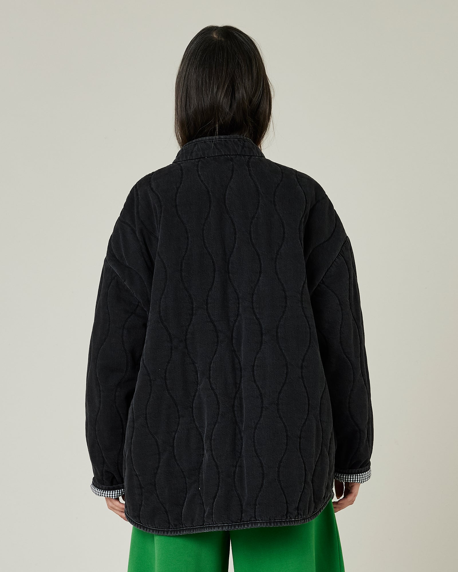 Rue Washed Black Denim Jacket Beyond Nine