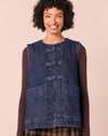 Delina Deep Blue Denim Jacket