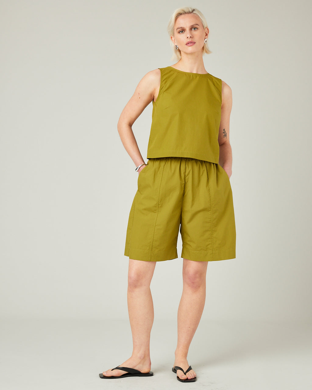 Liv Cotton Poplin Shorts