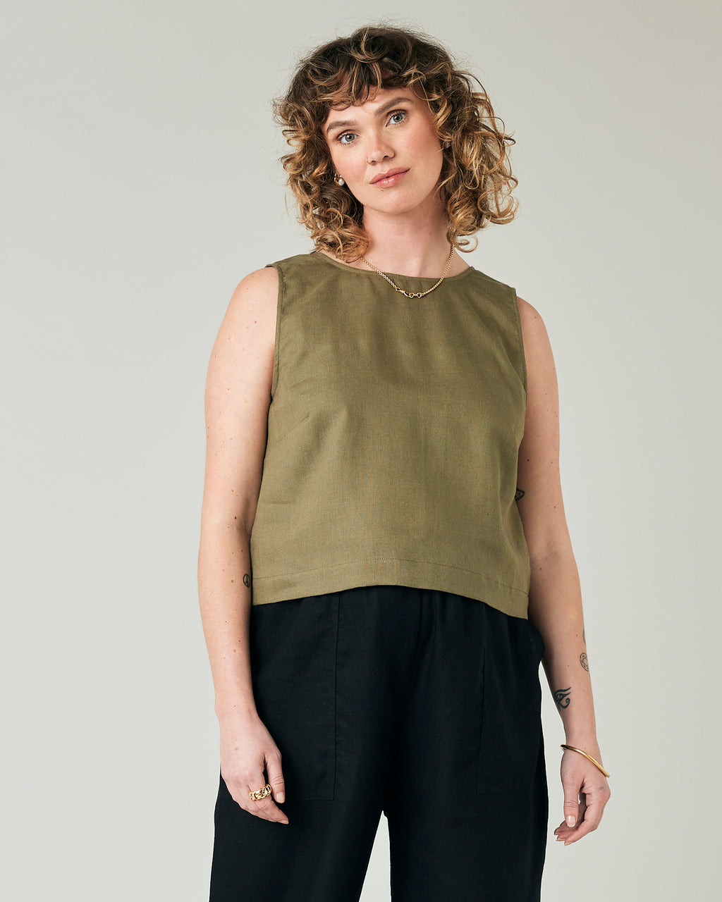Esme Linen Top