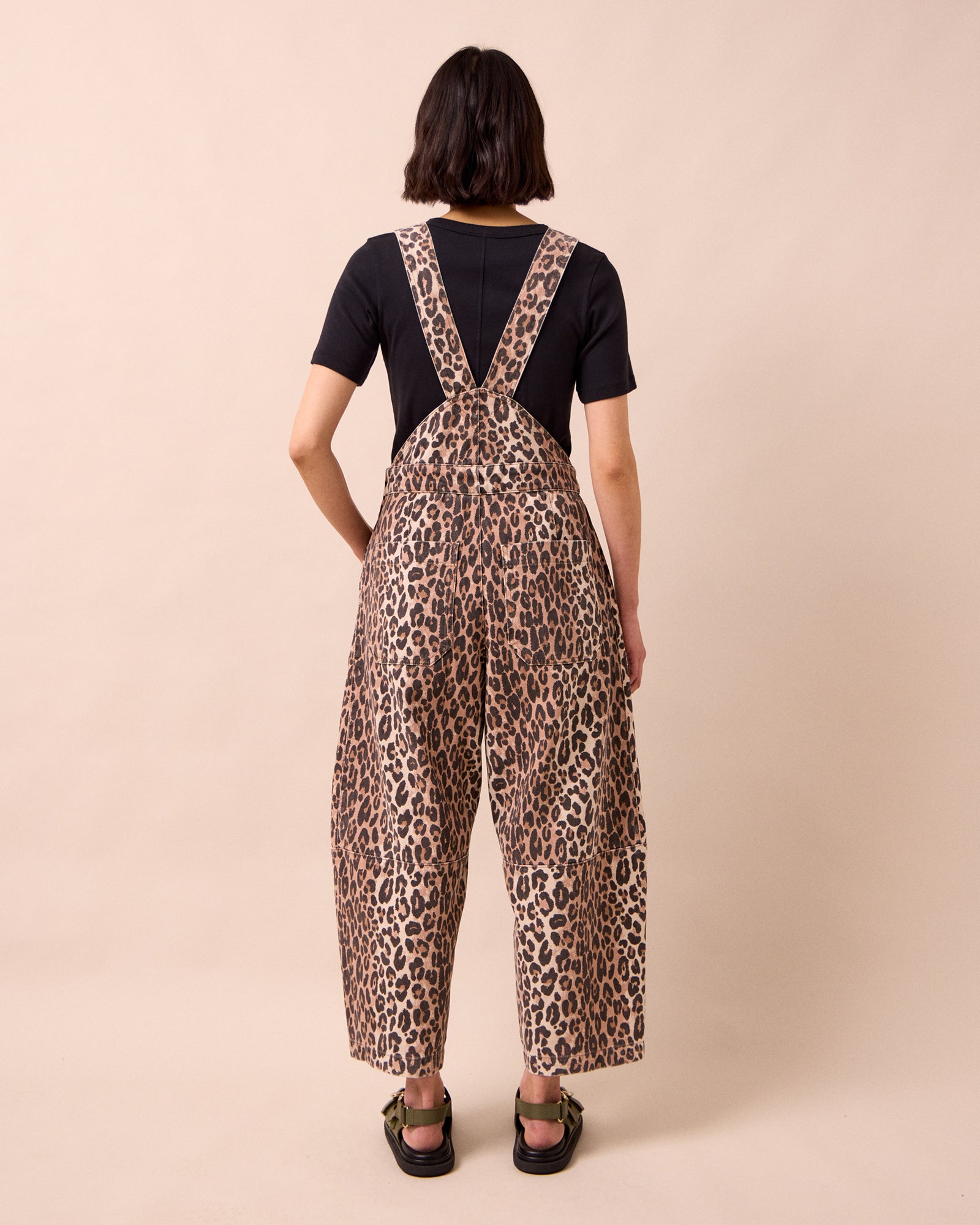 Gwynne Leopard Print Denim Jumpsuit – Beyond Nine