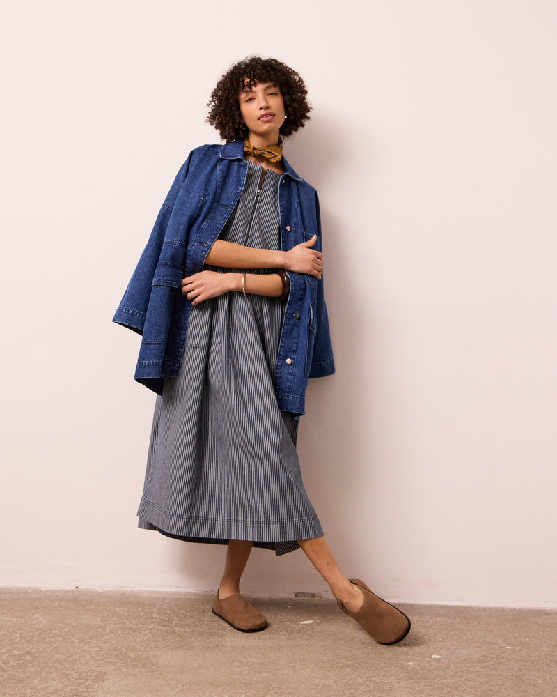 beyond denim dress Kera Mid Blue – Nine Inmo invest Length 49” X size:12-18m CUT GUARD BIOLOGICAL PLANT Silver Trend