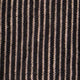 Black & Ecru Pencil Stripe
