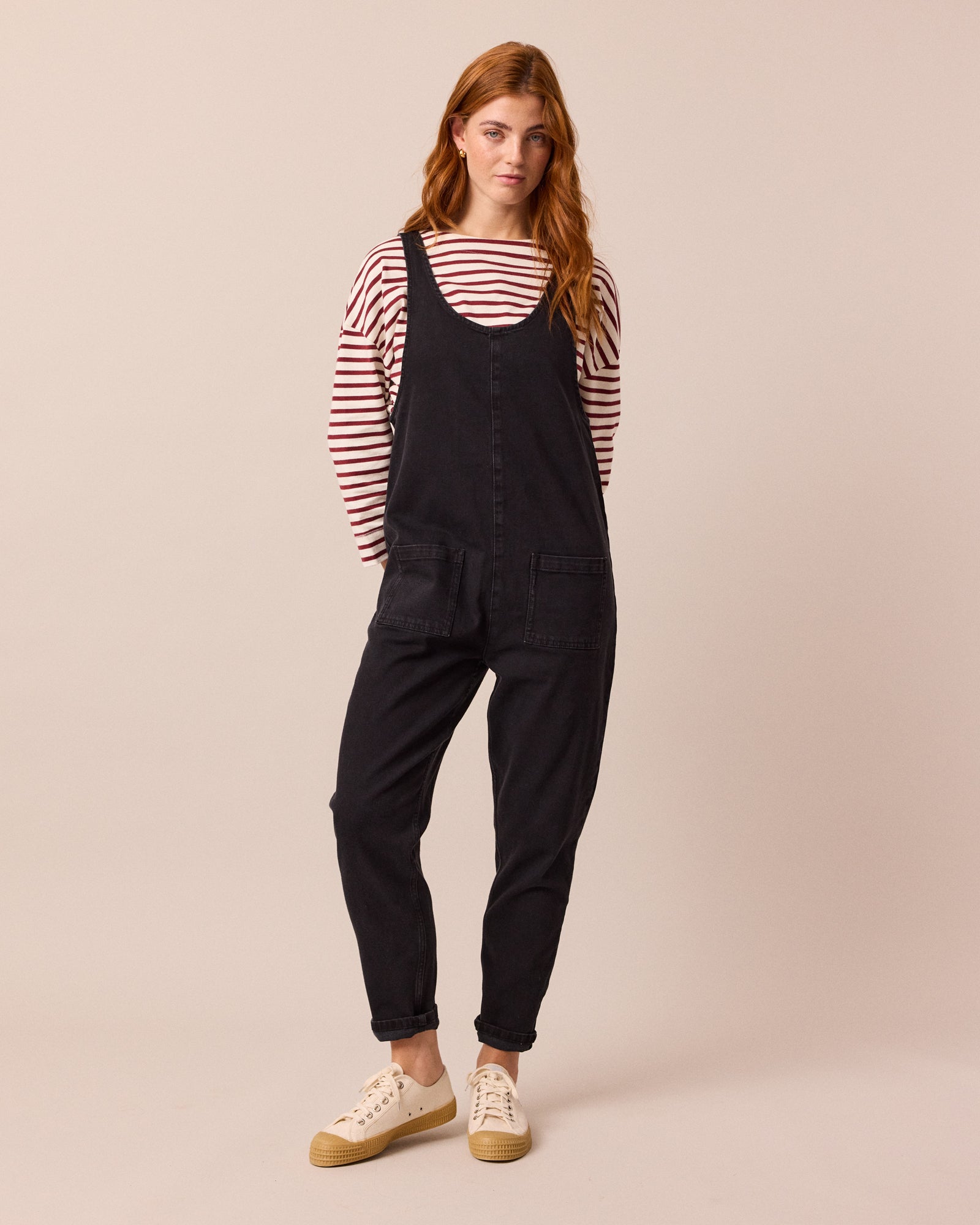 Lola Dark Wash Denim Jumpsuit – Beyond Nine