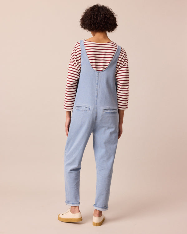 Lola Light Blue Denim Jumpsuit