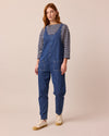Lola Mid Blue Denim Jumpsuit