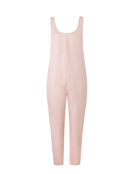 linen rose laura jumpsuit