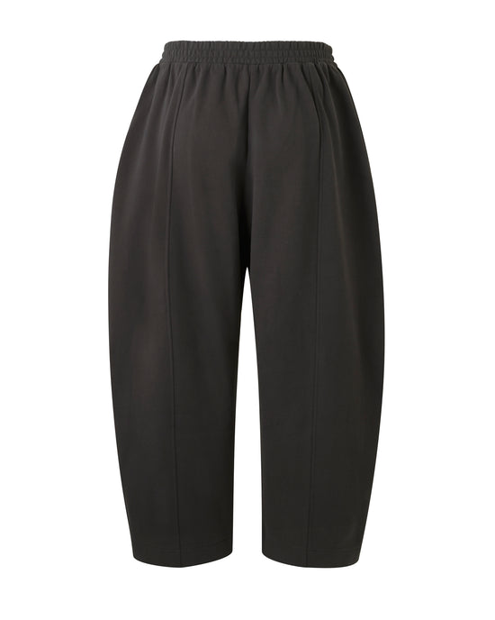 mabel slate fleeceback jersey trousers