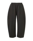 mabel slate fleeceback jersey trousers