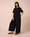 molly black jersey jumpsuit