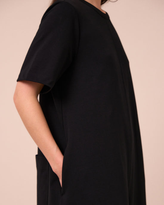 molly black jersey jumpsuit