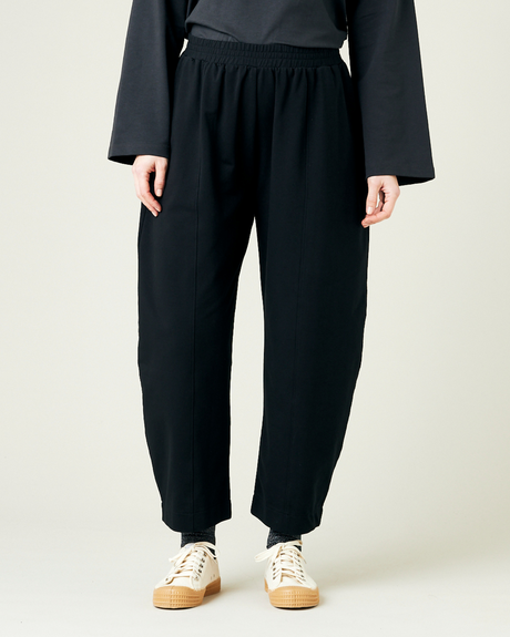 Black jersey trousers deals