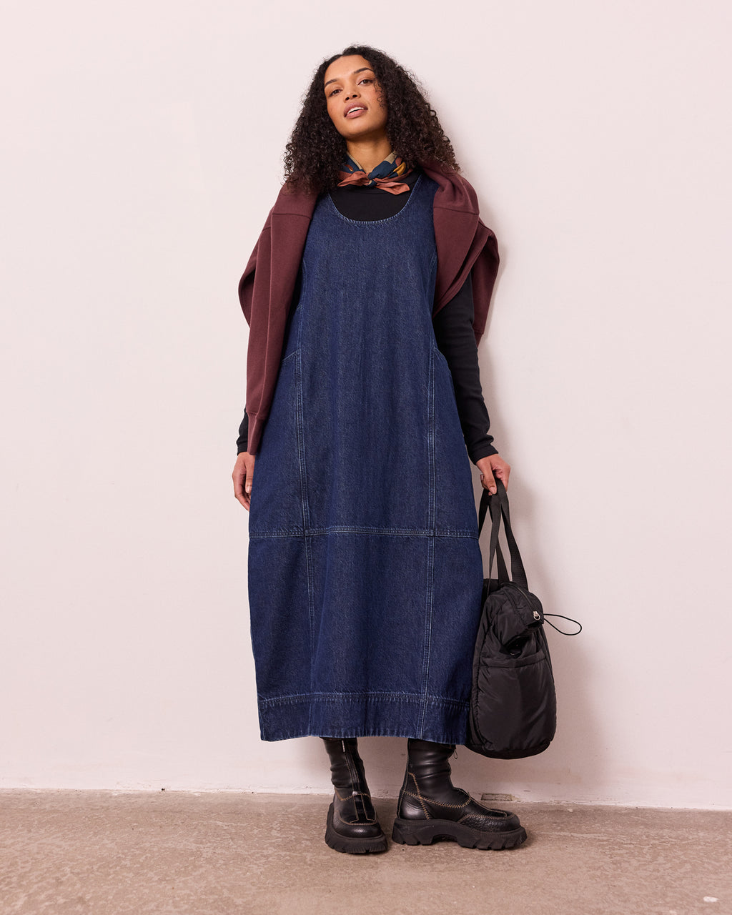 Naima Mid Denim Dress