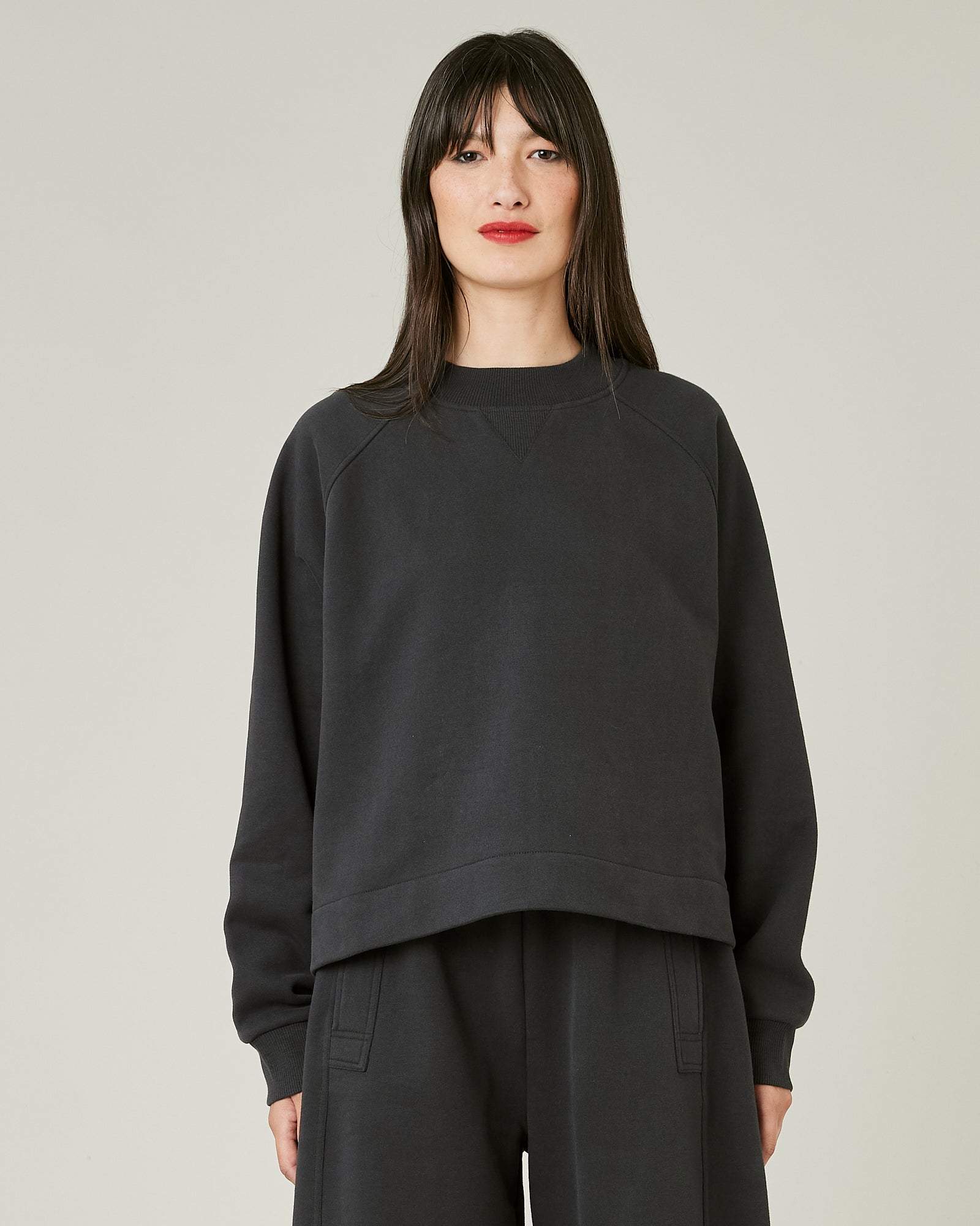 Nao② Noa Slate Fleeceback Jersey Jumper – Beyond Nine