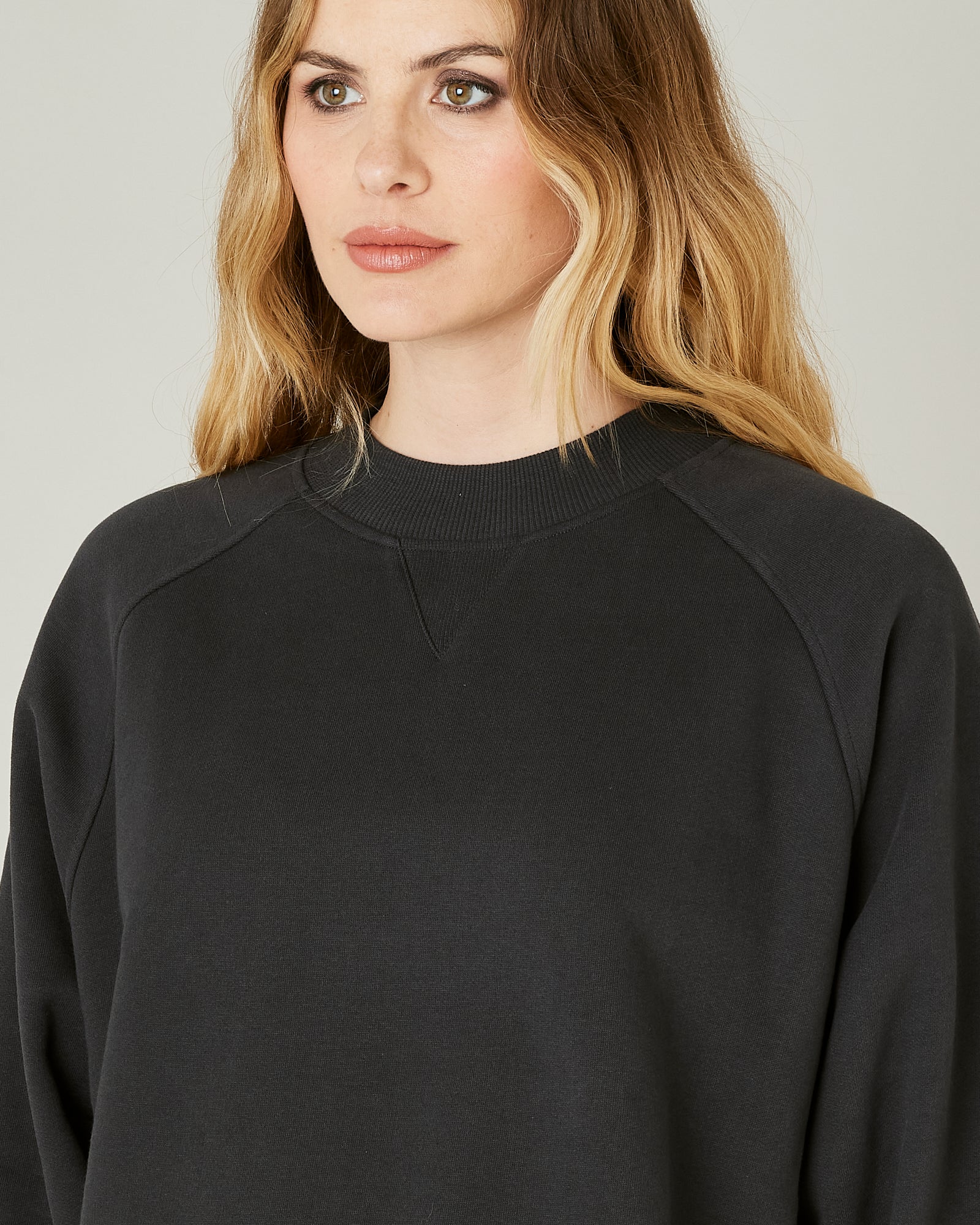 Noa Slate Fleeceback Jersey Jumper – Beyond Nine