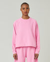 model wears sweet pea jersey noa jumper