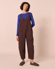 Ophelia Cedar Brown Denim Jumpsuit
