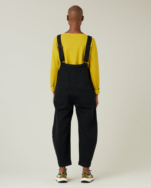 model black denim ottie jumpsuit