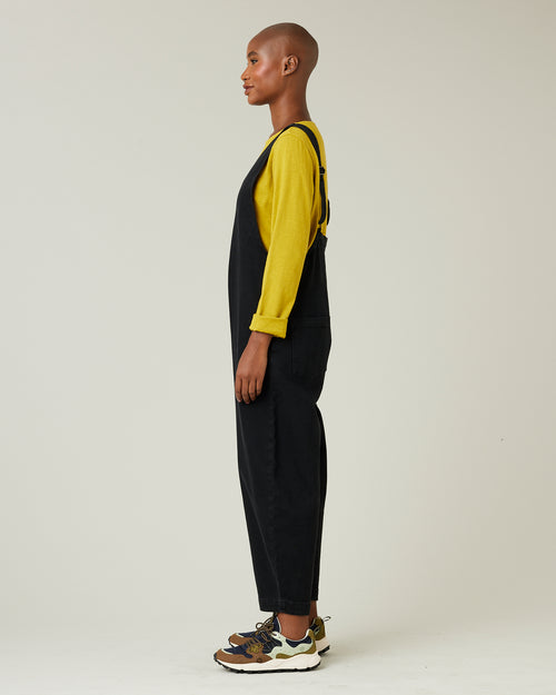 model black denim ottie jumpsuit