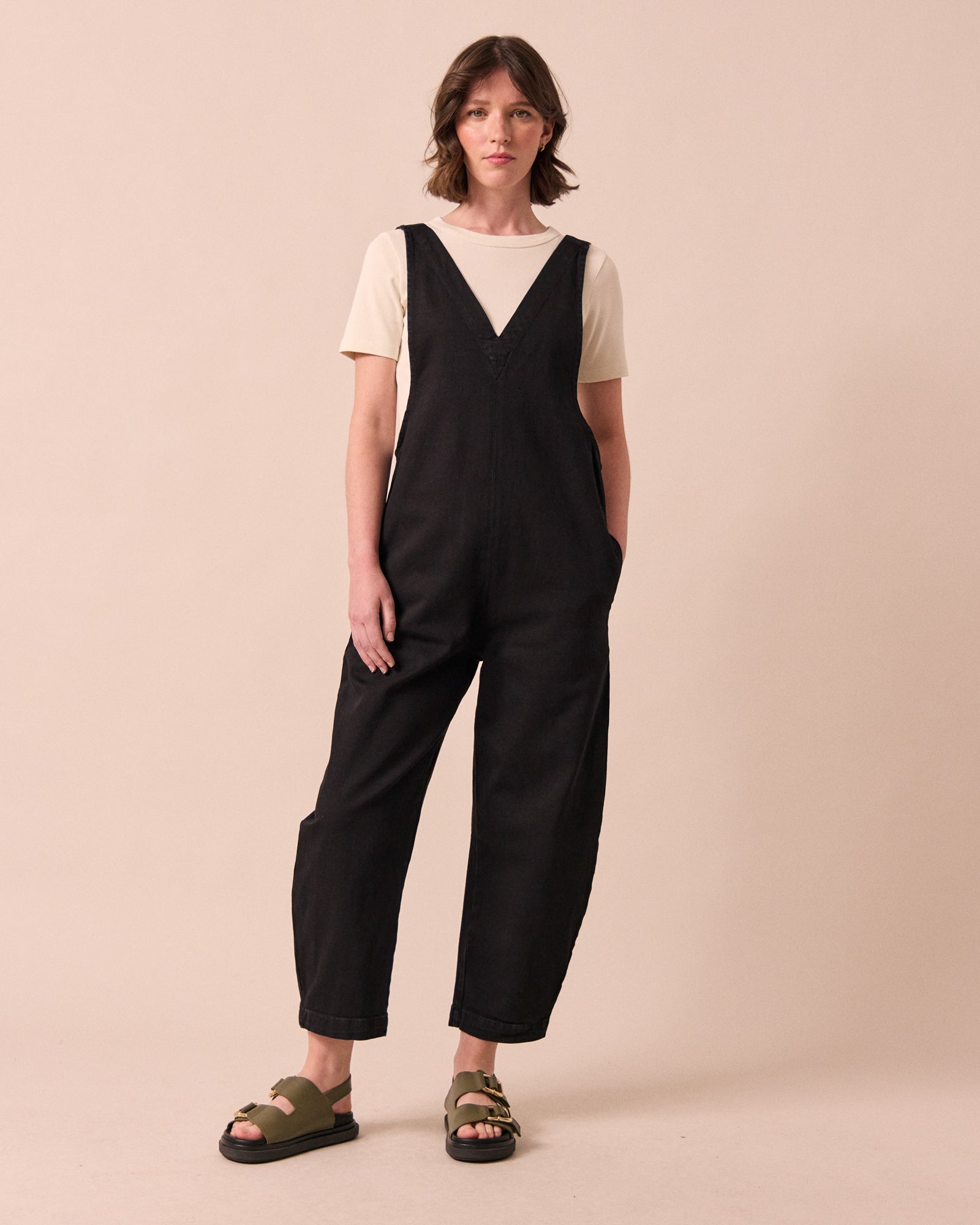 値下げ❣️ollkyotoJane Black Denim Jumpsuit Ottie Black Denim Jumpsuit – Beyond Nine