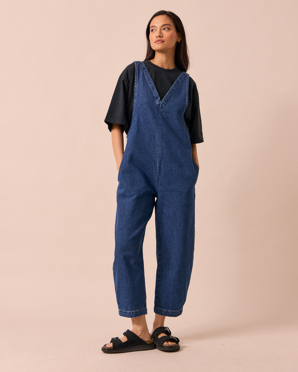Ottie Mid Denim Jumpsuit