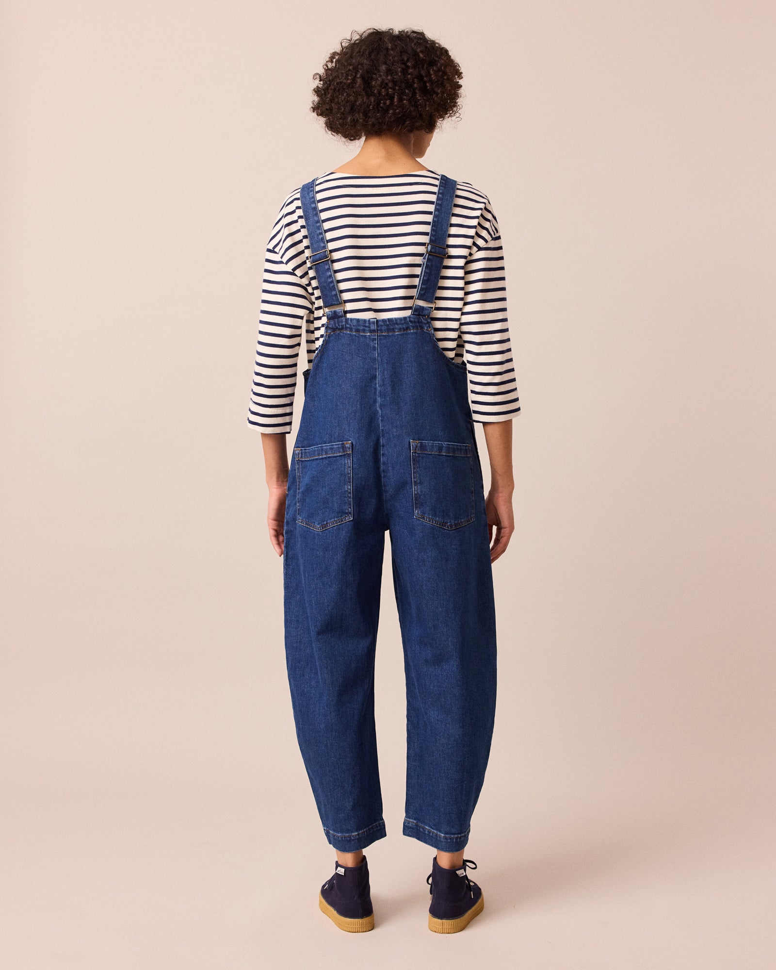 Ottie Mid Blue Denim Jumpsuit – Beyond Nine