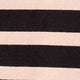 Black & Ecru Stripe