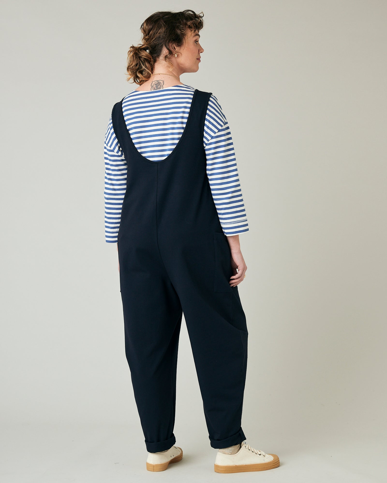 Poppy Jumpsuit - Midnight Navy – Beyond Nine