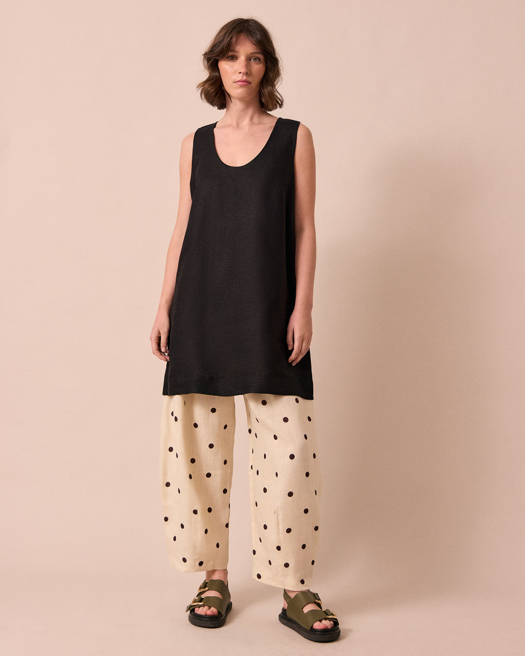 Reeta Linen Dress
