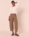 Remi Nutmeg Pinstripe Denim Jeans