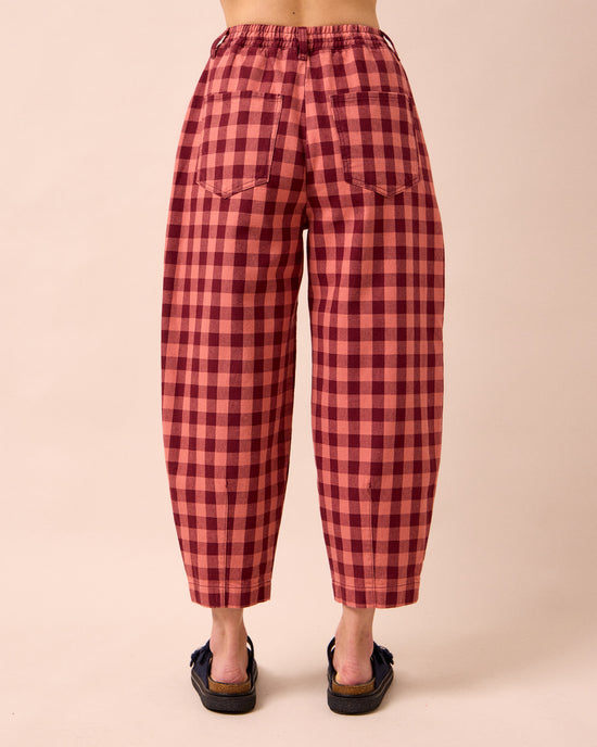 model wears remi cactus rose denim jeans back