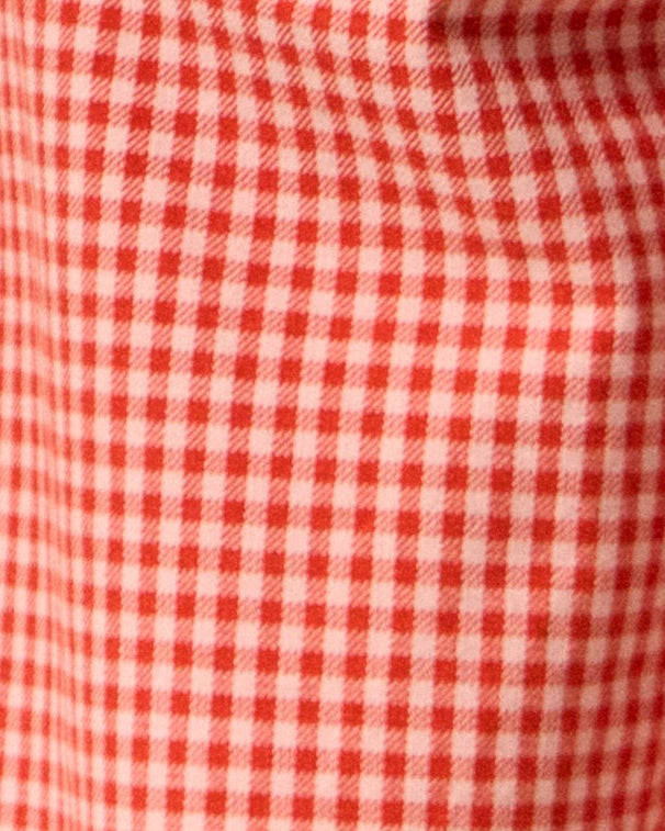 Poppy Red Gingham
